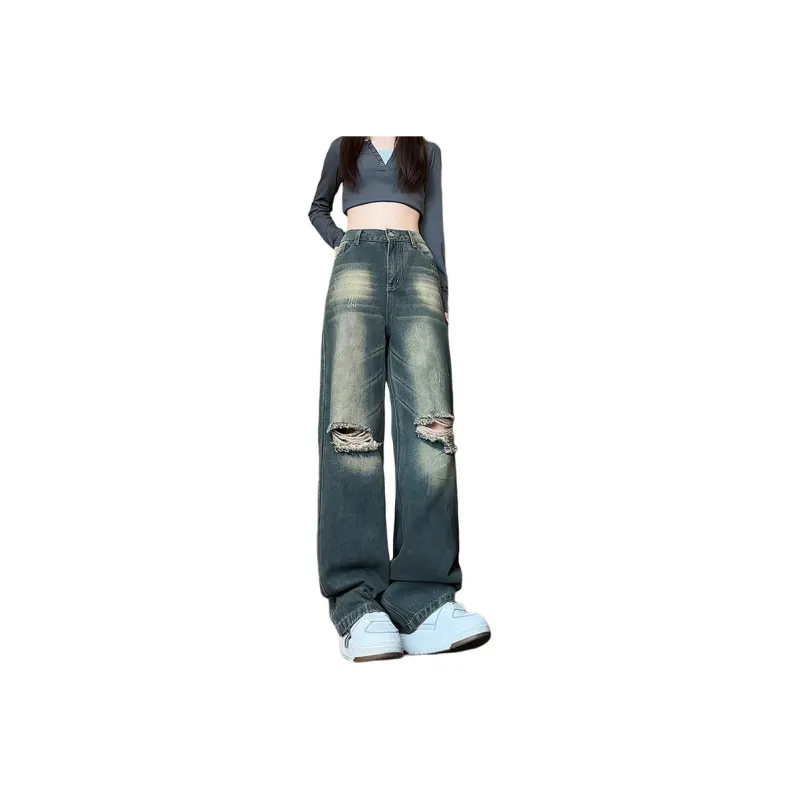 NEAR HERE Jeans Unisex-4