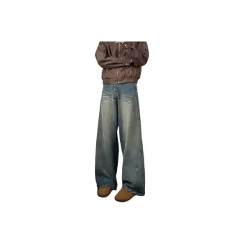 ROSECREED Jeans Unisex Vintage Blue