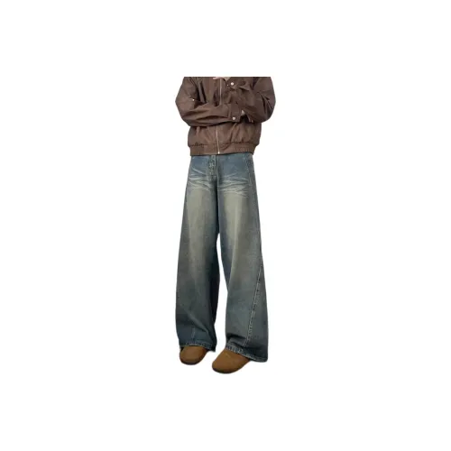 ROSECREED Jeans Unisex Vintage Blue