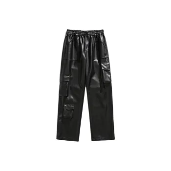 ARCANEFUNK Leather Pants Unisex Black