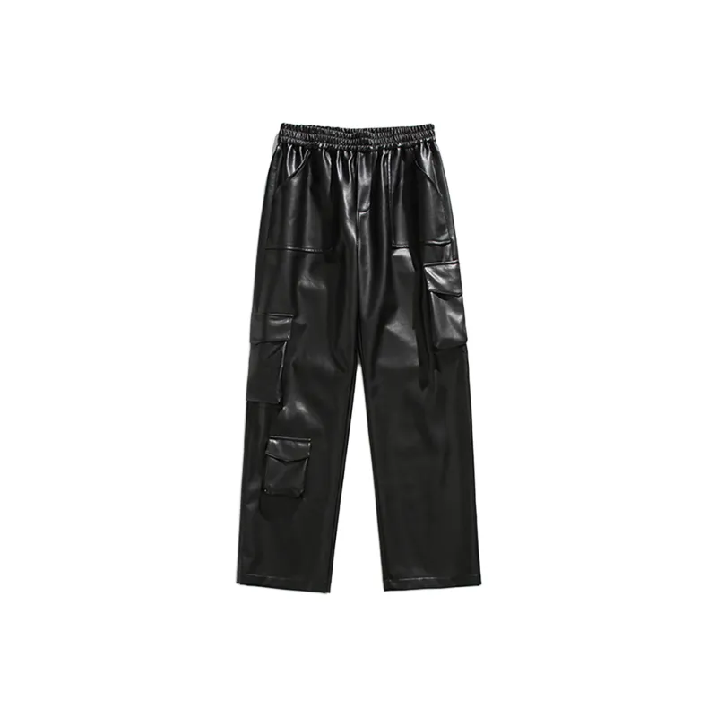 ARCANEFUNK Leather Pants Unisex Black-0