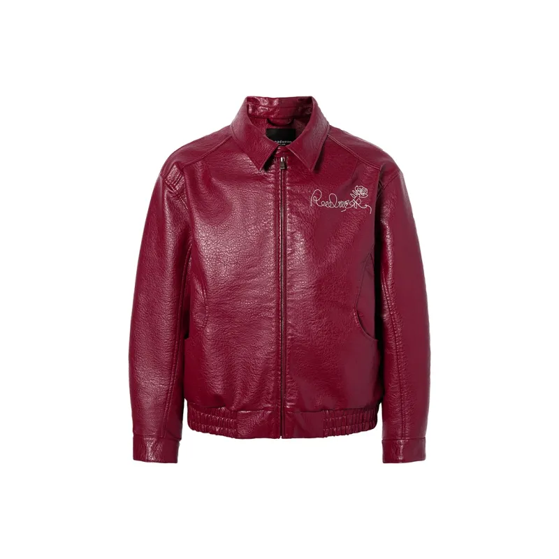 ROCAWEAR SS25 Leather Jacket Unisex-0