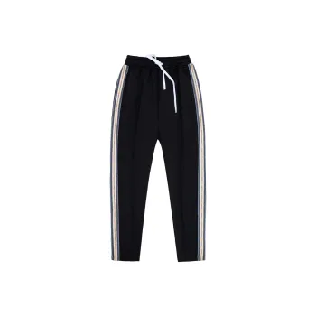 YearnObtainRainbow Casual Pants Unisex Black