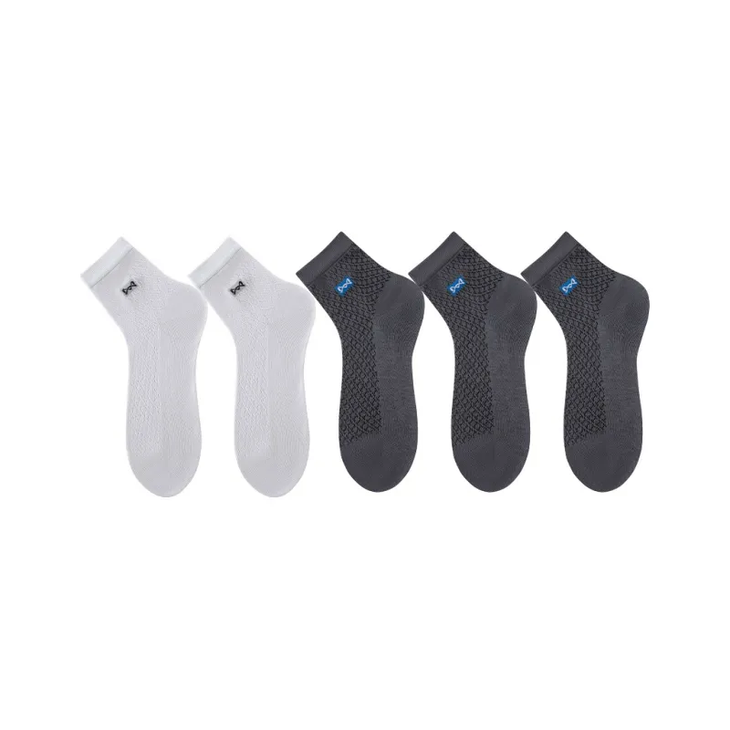 MIIOW Mid Calf Socks Unisex 5 Pack-16