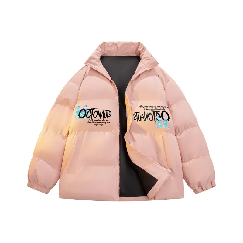 Small Columns Under The Sea Puffer Jacket Unisex-7
