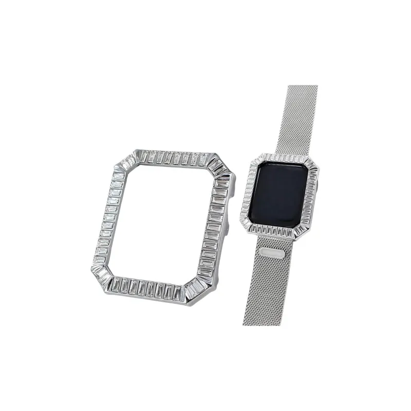 Swarovski Shockproof Case Women's Silver-2