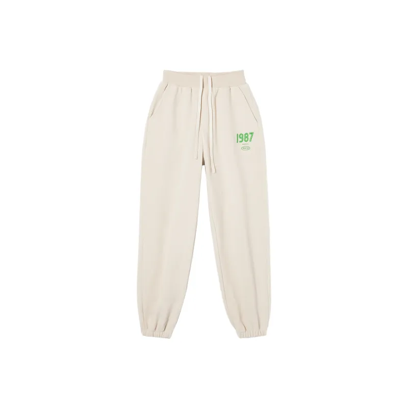 Mmlg Casual Pants Unisex Greige-0