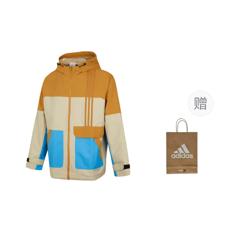 Adidas NEO Jackets Coats Men's Grassland Brown-0
