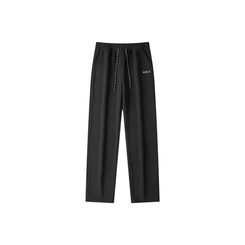 Aol Knitted Sports Pants Unisex-0