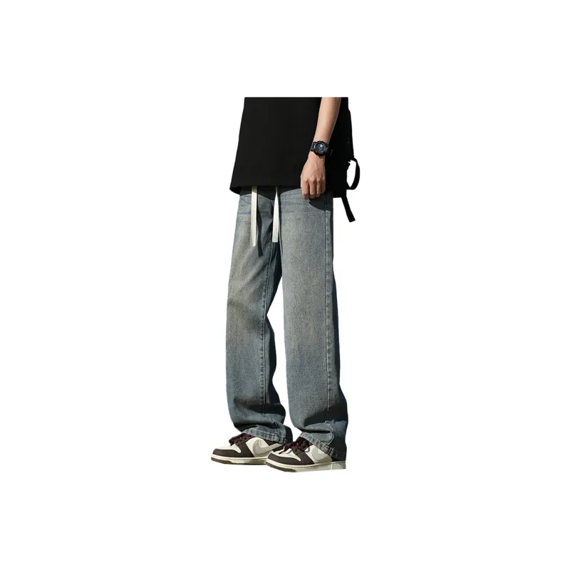 FASTFISH Jeans Unisex Vintage Blue-0