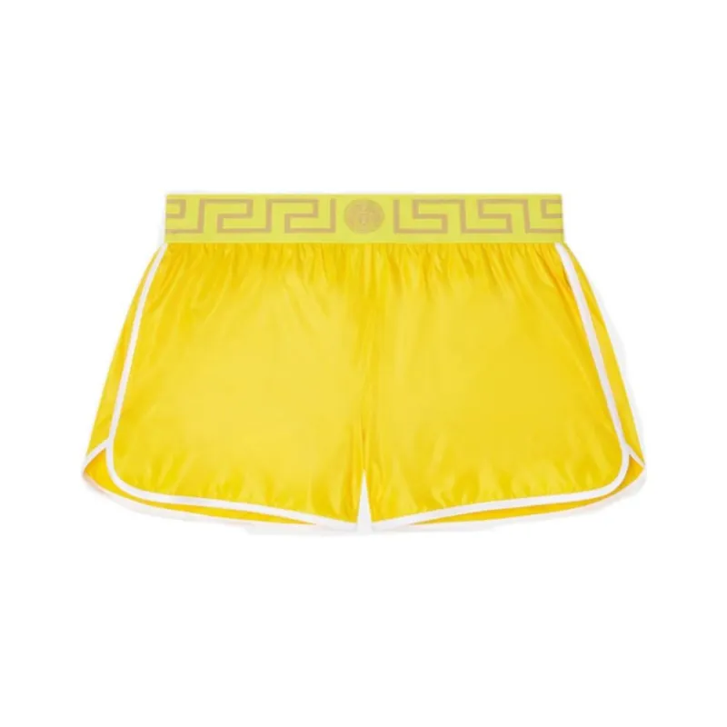 VERSACE Casual Shorts Men Yellow-0