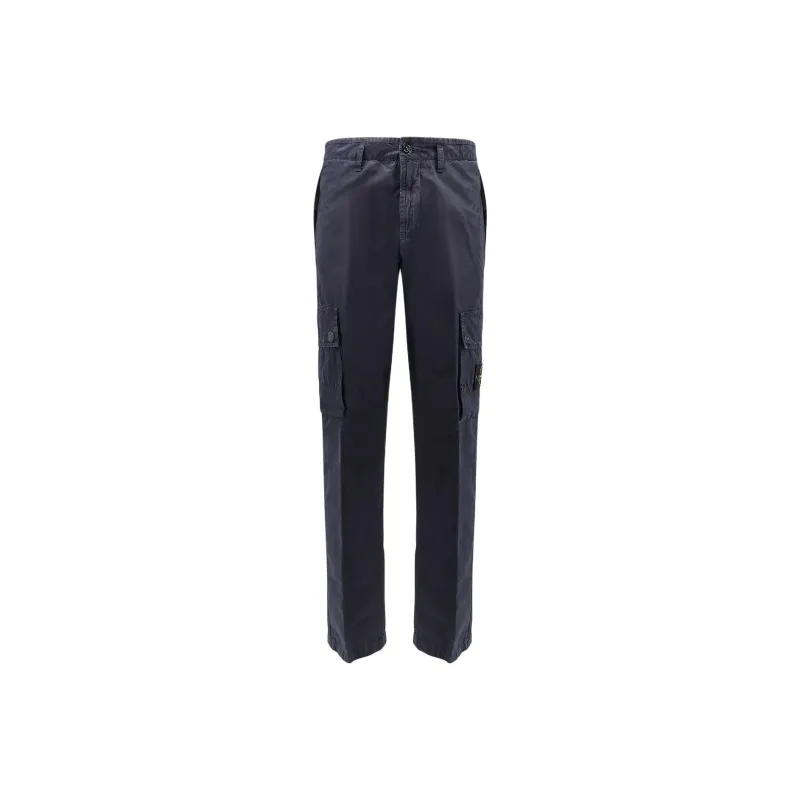 STONE ISLAND Cargo Pants Men's Blue-0