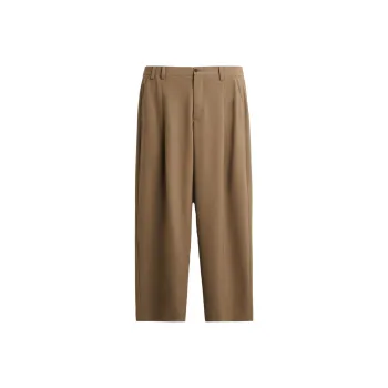 ZARA Suit Trousers Men Brown