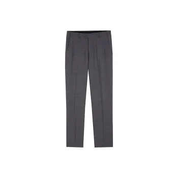 DIDIBOY Suit Trouser Men's Coffee Plaid