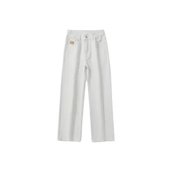JUCY JUDY Jeans Unisex Gray White