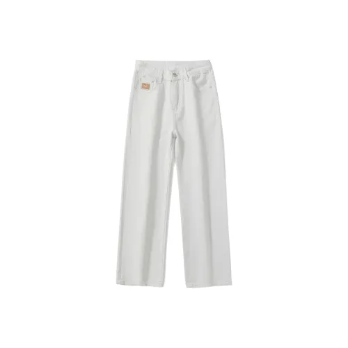 JUCY JUDY Jeans Unisex Gray White