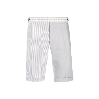 THOM BROWNE Low Rise Skinny Side Tab Shorts