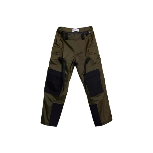 A. A. Spectrum Casual Pants Unisex Army Green