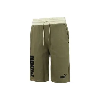 PUMA Casual Shorts Men Olive