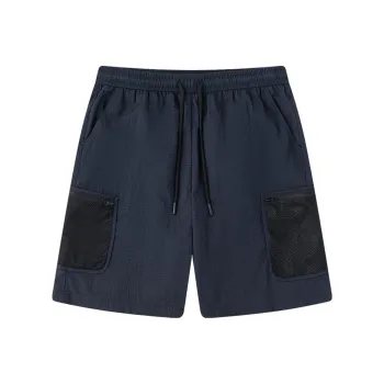 ENSHADOWER Cargo Shorts Unisex Navy Blue Black