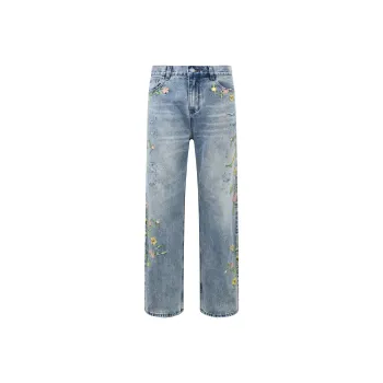 BIRTH OF ROYAL CHILD Jeans Unisex Elegant Pear