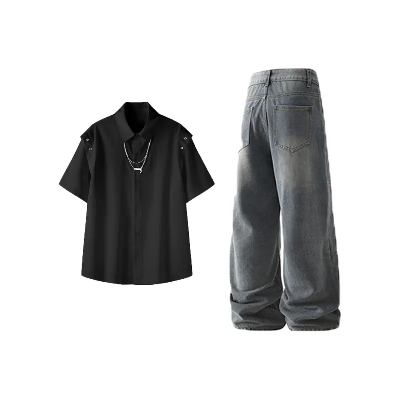 ROSECREED Shirt Matching Set Unisex-4