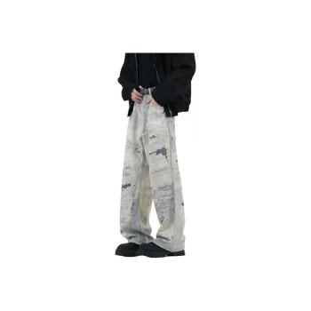 RENBEN Jeans Unisex Light Blue