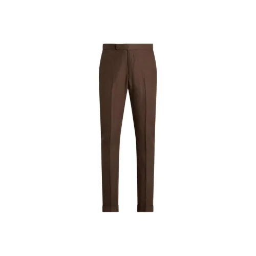 Polo Ralph Lauren SS24 Suit Trouser Men's Chestnut Brown