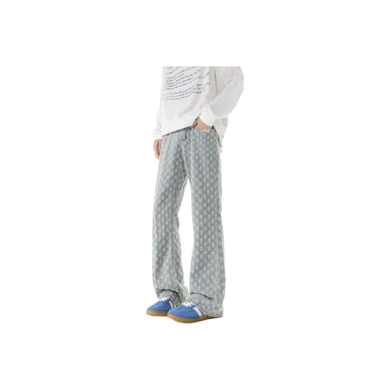 RICE NINE TEN Jeans Unisex Light Blue-0