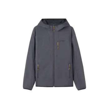 Skechers Mountain And Wild Outdoor Series Puffer Jacket Men's Dark Gray