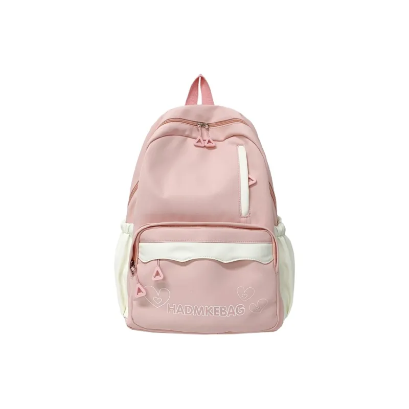 H YXIANG Composite Cloth Backpack Women's Multicolor-3