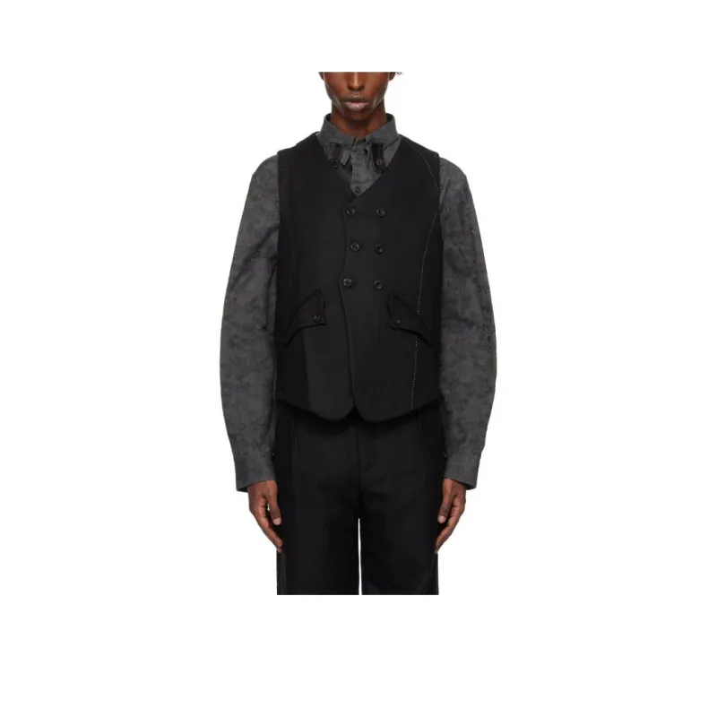 Professor.E Vests Men Black-0