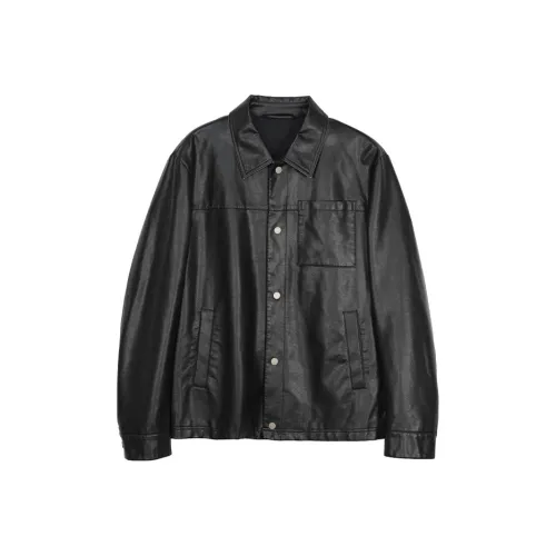 MOST Leather Jacket Men's Black