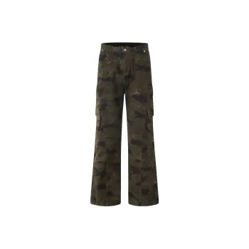 UNKNOWTAL Cargo Pants Unisex Camouflage