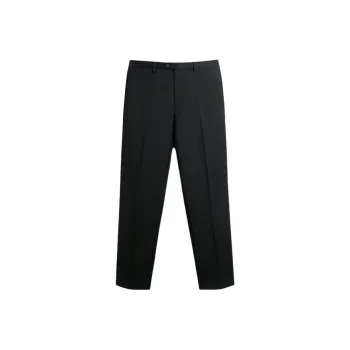 ZARA Suit Trousers Men Black