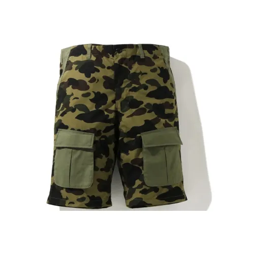 A BATHING APE 1st Camo Wide 6Pocket Shorts