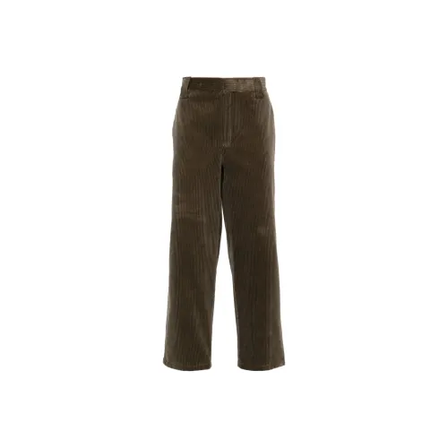 Golden Goose Straight Leg Cropped Corduroy Trousers