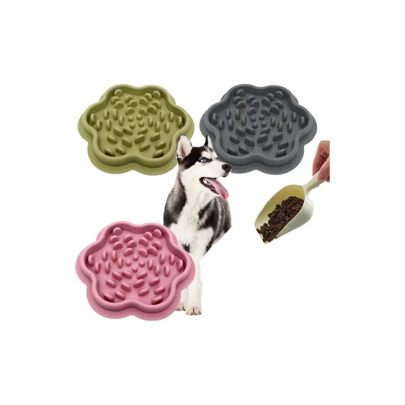 Genius Dawn Moon Cat And Dog Bowls & Slow Feeder Bowls-1
