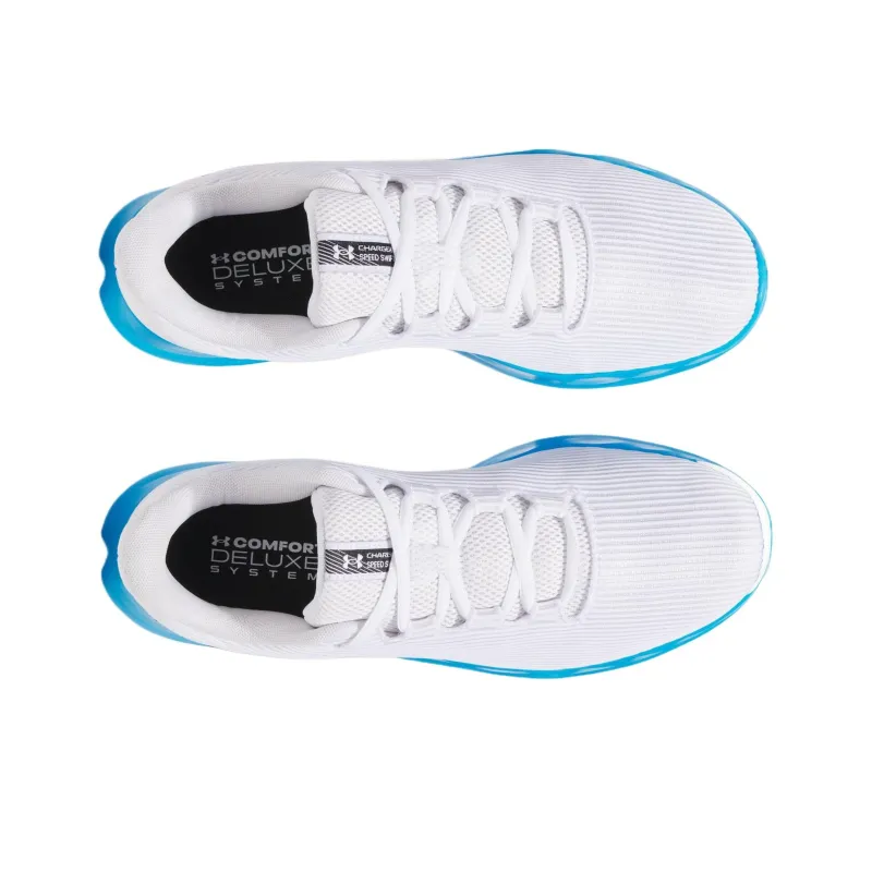 Under Armour Charged Speed Swift Mid Top Running Shoes Men's White-3