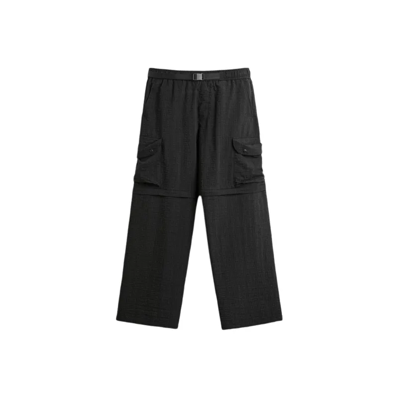 ZARA Casual Pants Men Black-0