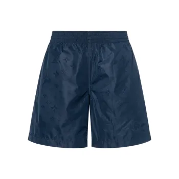 LOUIS VUITTON 1A7Y0P Signature Swim Board Shorts