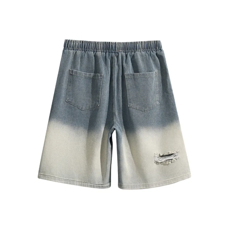 ZMOH Denim Shorts Unisex Couple's-1