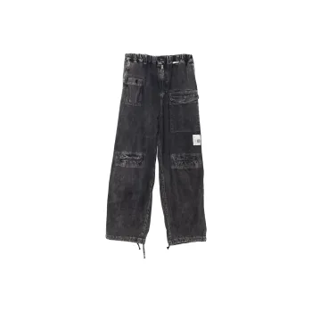 Maison Mihara Yasuhiro Satin Drawstring Pants