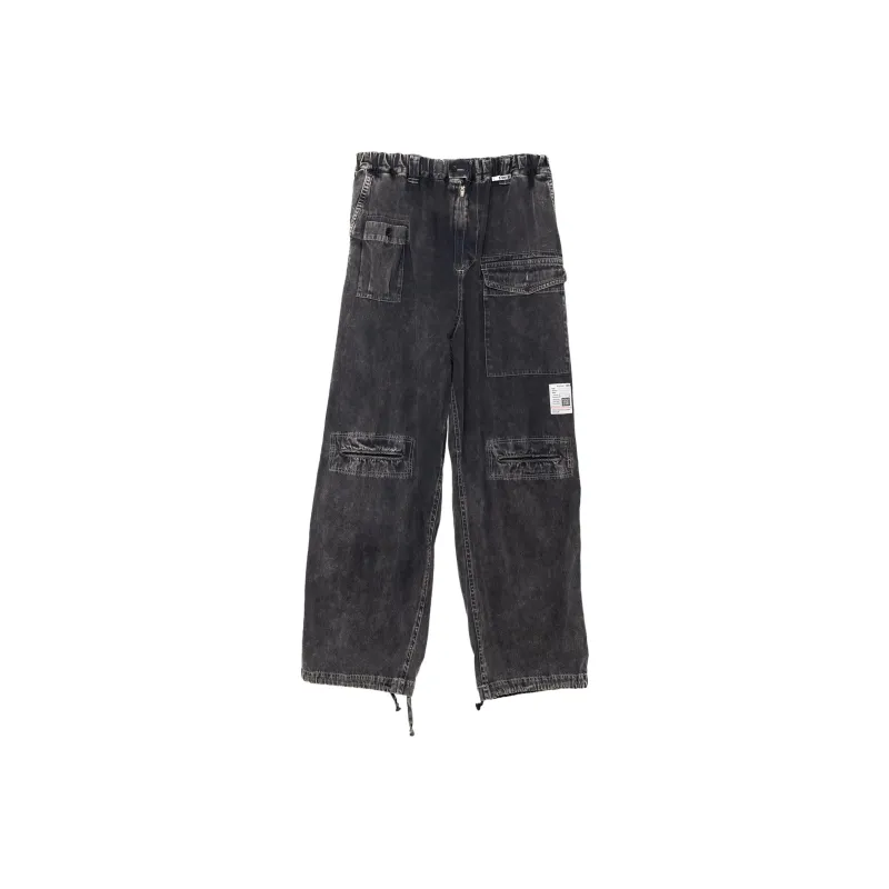 Maison Mihara Yasuhiro Satin Drawstring Pants-0