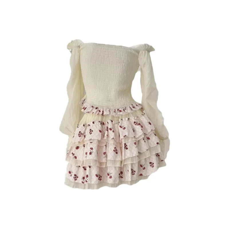 YGPRW Two Piece Skirt Sets Women's-1