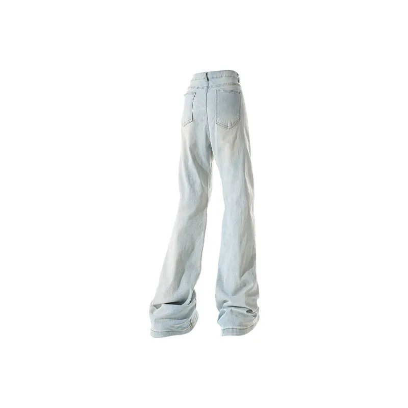 BRUMAIRE Jeans Unisex Yellow Mud Jeans Comes With White Short Sleeved Top-11
