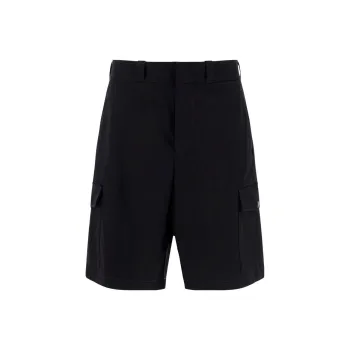 PRADA Cargo Shorts Men Black