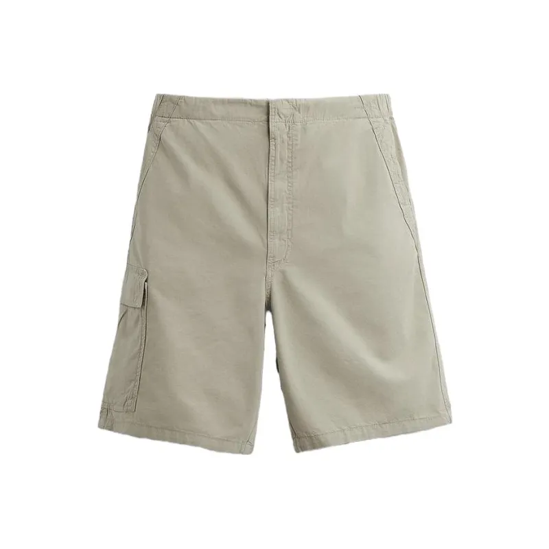 ZARA Cargo Shorts Men Brown-0