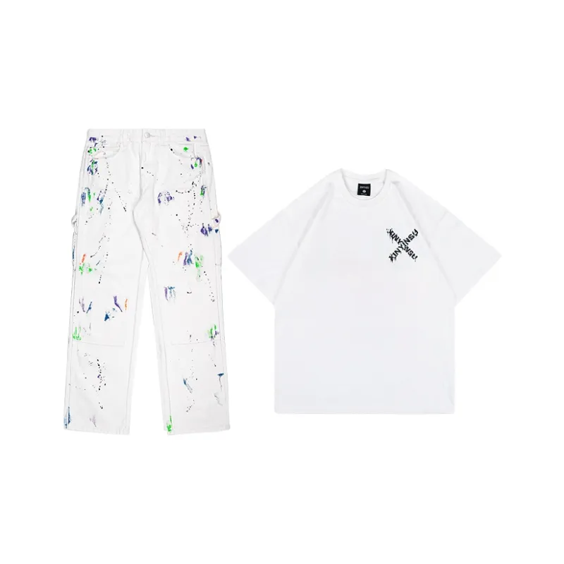 XINYINSU Straight Set Summer Unisex-4