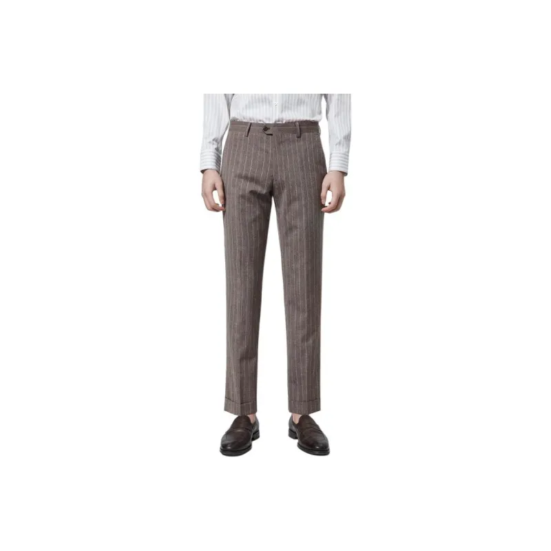 Yiwen Suit Trousers Men Khaki-0